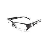john richmond lunettes de vue femme jr 049 noir et blanc 02, noir et blanc., 53