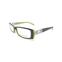 john richmond lunettes de vue homme femme jr 075 vert 04, vert foncé et vert clair, 50