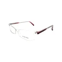 romeo gigli lunettes de vue femme rg 342 transparent et rouge 01, transparent et rouge, 51