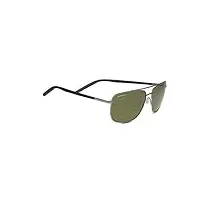 serengeti mixte tellaro lunettes de soleil, shiny gunmetal/black/gray, l