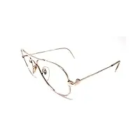 desil lunettes de vue homme femme adler or 14kt vintage, or, 54