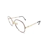 sferoflex 116 108/1 lunettes de vision pour homme et femme rouge vintage or 16 k