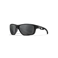 wiley x acasp01 verres aspect gris/noir mat lunettes de soleil, taille unique mixte