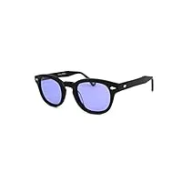 x-lab 8004 lunettes de soleil style moscot, 48 mm, noir/lilas, unisexe