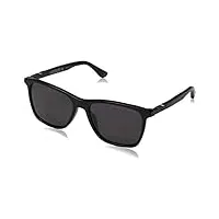 police sunglasses origins 1 montures de lunettes, noir (shiny black/grey), 56.0 homme