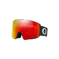 oakley fall line xl lunettes de soleil, multicolore (torche À neige noir mat/prizm iridium), mixte