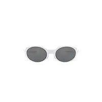 oakley oo9438-0458 lunettes de soleil, blanc poli, 58 mixte