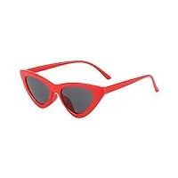 dollger cat eye lunettes de soleil pour femmes dames cadre en plastique rétro vintage cateye lunettes de soleil uv protection lunettes de protection