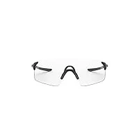 oakley evzero blades lunettes de soleil rectangulaires pour homme coupe asiatique oo9454a, fibre de carbone/clr-noir photochromique