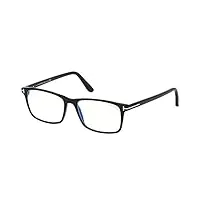 tom ford lunettes de vue ft 5584-b blue block black 56/16/145 homme