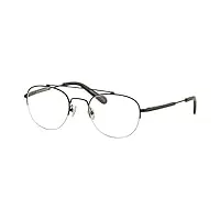 the pickwick bk lunettes de vue en demi-rim noir 48 mm