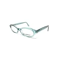 byblos lunettes de vue pour femme b 227 vert d'eau transparent 7213