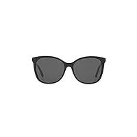 coach lunettes de soleil hc 8271u black/grey 57/16/140 femme