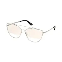 tom ford mixte adulte lunettes de soleil jacquelyn-02 ft0563, 16c, 64