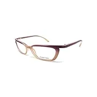 romeo gigli lunettes de vue pour femme rg 213 beige et violet di1