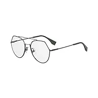 fendi mixte adulte lunettes de vue ff 0329, kj1, 53