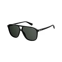polaroid mixte pld 6097/s sunglasses, 807/m9 black, 58 eu