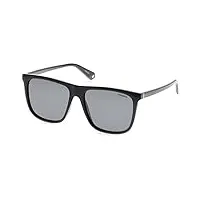 polaroid pld 6099/s sunglasses, 807/m9 black, 56 unisex-adult