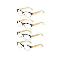 yzjj lunettes de vue/de lecture - lunettes de lecture - ultra leger vintage - comfort fashion quality readers pour hommes et femmes