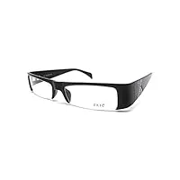 nylor exte' ex 237 lunettes de vue pour femme noir 01 strass rectangulaires