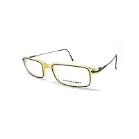 emanuel ug 4503 7025 lunettes de vue rectangulaires pour femme jaune/marron