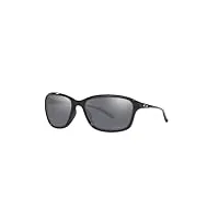 oakley lunettes de soleil noires polies pour femme - 57 (0oo9297), noir poli