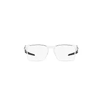 oakley lunettes de vue exchange ox 8055 polished clear 54/17/136 homme