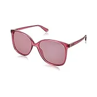 polaroid pld 6096/s lunettes de soleil, cherry, 57 femme