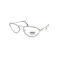 sferoflex 2406 s386 lunettes de vue pour femme en or, bleu et noir