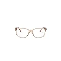 coach lunettes de vue hc 6143 light brown 52/15/140 femme