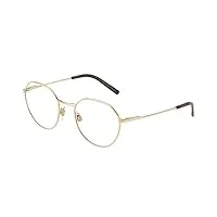 dolce & gabbana lunettes de vue slim dg 1324 gold 52/21/140 homme