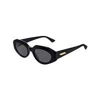 bottega veneta lunettes de soleil bv1031s black/grey 52/21/145 femme