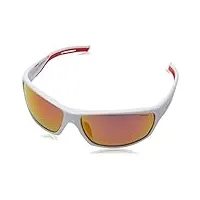 polaroid pld 7029/s lunettes de soleil, blanc rouge, 68 mixte adulte