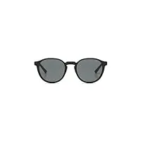 komono liam carbon lunettes de soleil unisexes ovales en bio-nylon pour homme et femme avec protection uv et verres résistants aux rayures