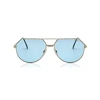 cazal lunettes de soleil legends 724/3 gold/blue 61/16/140 homme