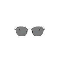 persol 0po5004st lunettes de soleil, ruthenium/grey, 50 mixte