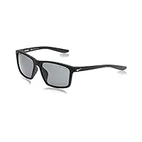 nike cw4640-010 valiant p sunglasses matte black frame color, grey polarized lens tint lunettes de soleil, taille unique mixte
