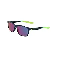nike sunglasses, colour: 300 midnight turq/volt/green mirr, 48 unisex