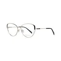 lunettes de vue emilio pucci ep 5139 028 or rose brillant, noir et blanc détail émail