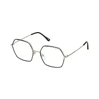 tom ford lunettes de vue ft 5615-b blue look dark havana 55/18/140 femme