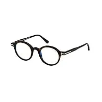 tom ford lunettes de vue ft 5664-b blue block dark havana 45/22/145 femme
