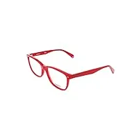 polaroid pld d338/f asian fit c9a lunettes de vue pour femme, rouge, 54
