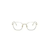 persol unisex-adult lunettes de vue po5004vt, 8000, 50