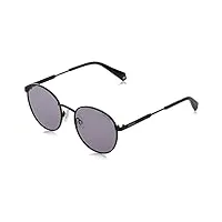 polaroid pld2053s-1x2kl sunglasses, 1x2/kl blk lilac, 51 unisex-adult