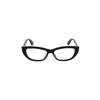 gucci lunettes de vue gg0277o black blue red 48/15/145 femme