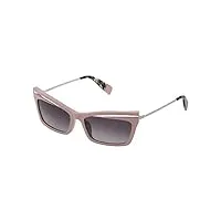 furla sfu348 0816 57-17-135 - lunettes de soleil pour femme, couleur rose pastel brillant