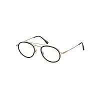 tom ford lunettes de vue ft 5676-b blue block dark havana 50/21/145 homme