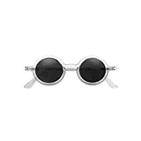 london mole eyewear lunettes de soleil moley protection uv400 unisexe (transparent, black)