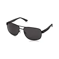 calvin klein ck20319s lunettes de soleil, 002 matte black/charcoal, taille unique unisex