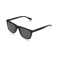 calvin klein ck20542s-001 lunettes de soleil, matte black/solid smoke, taille unique homme